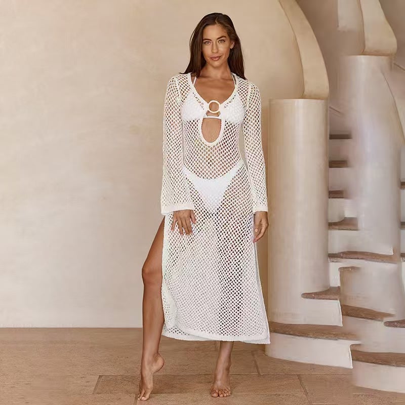 Sexy Knitted Cover Up Women Swimwear