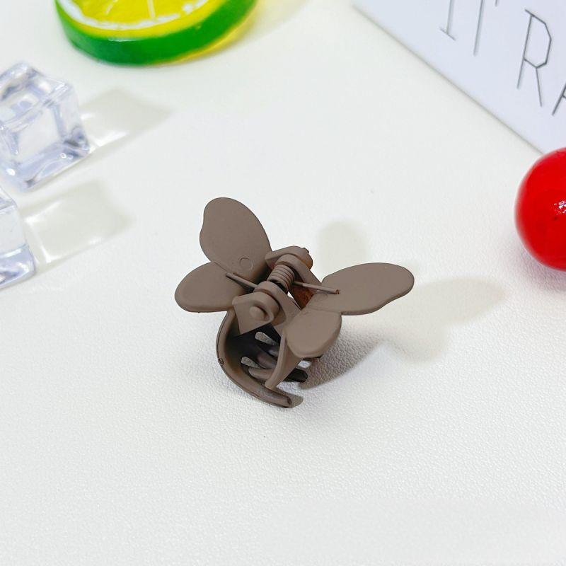 Butterfly Matt Plastic Claw Clip