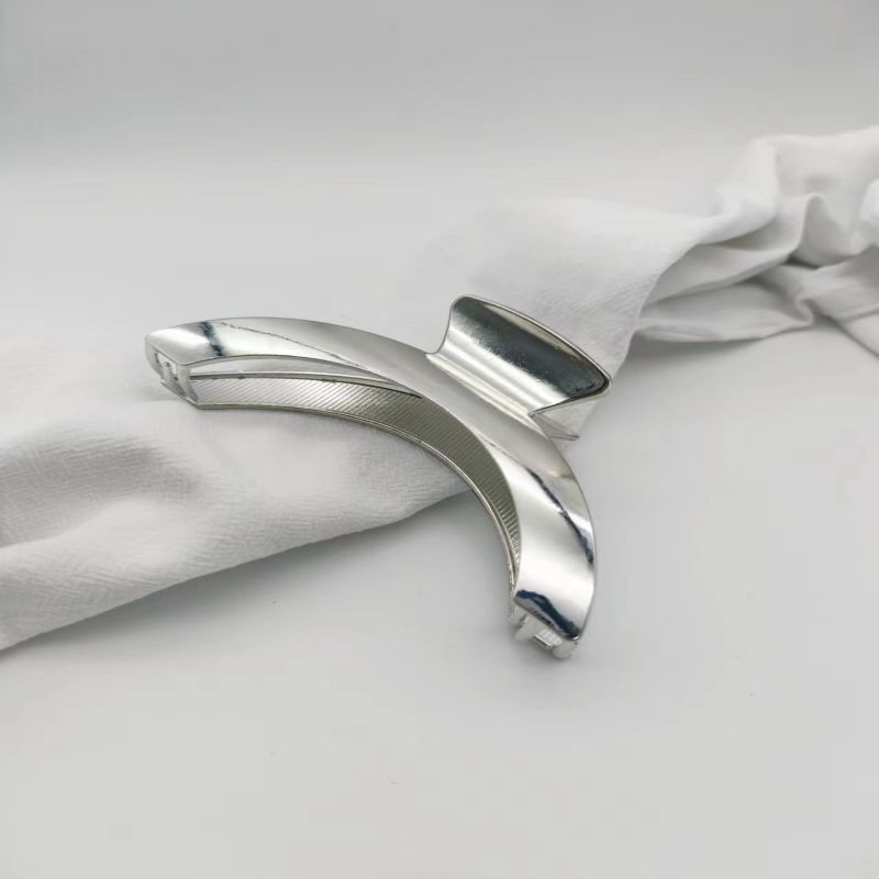 C Crescent Shape Metal Hair Claw Clip