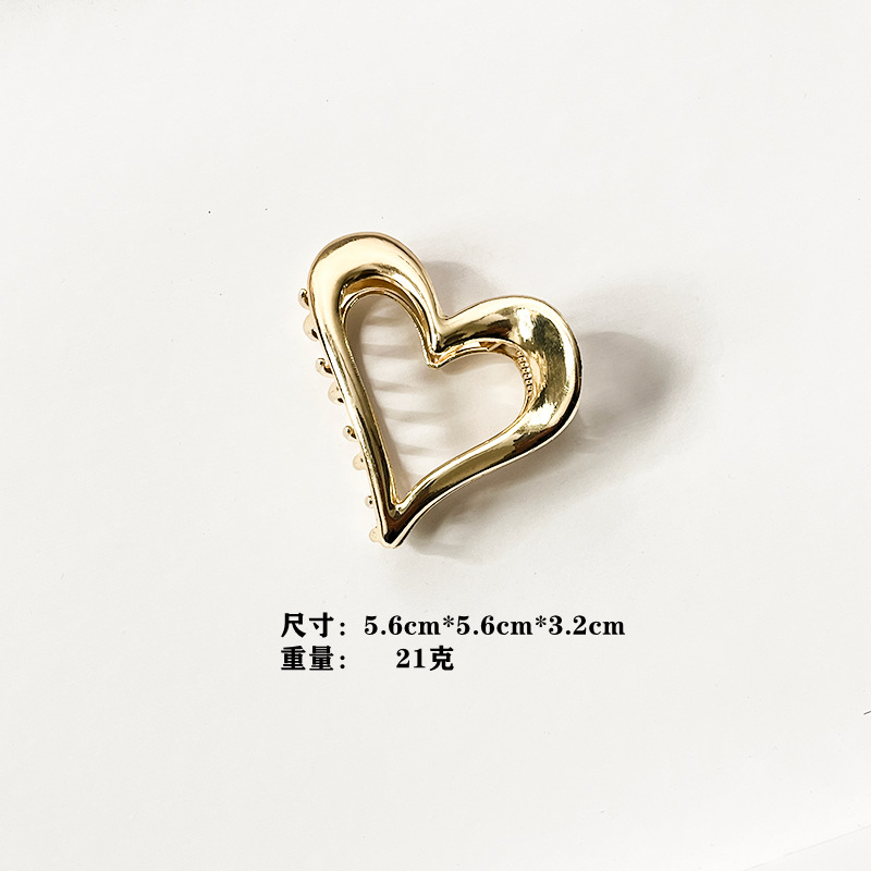 2024 New Korean Heart Shark Clips Hair Accessories