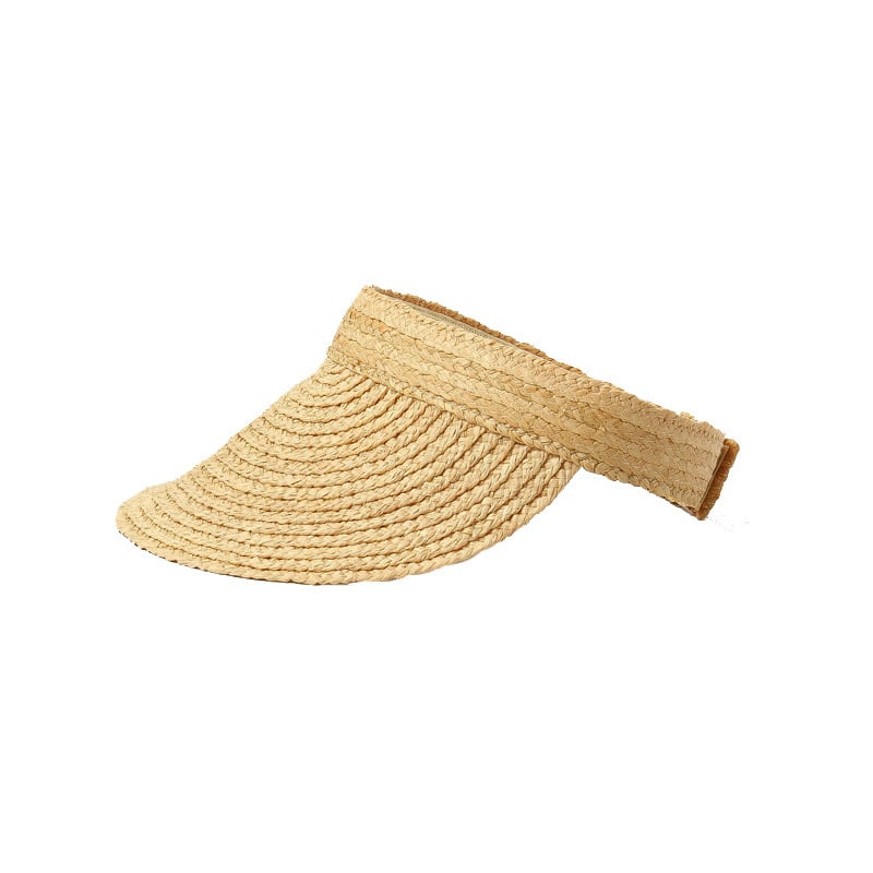 With Sports Style  Raffia Cap Hat