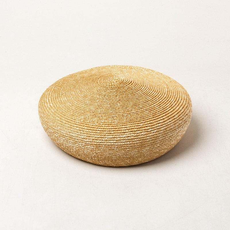 Fine Straw Hand-woven Beret