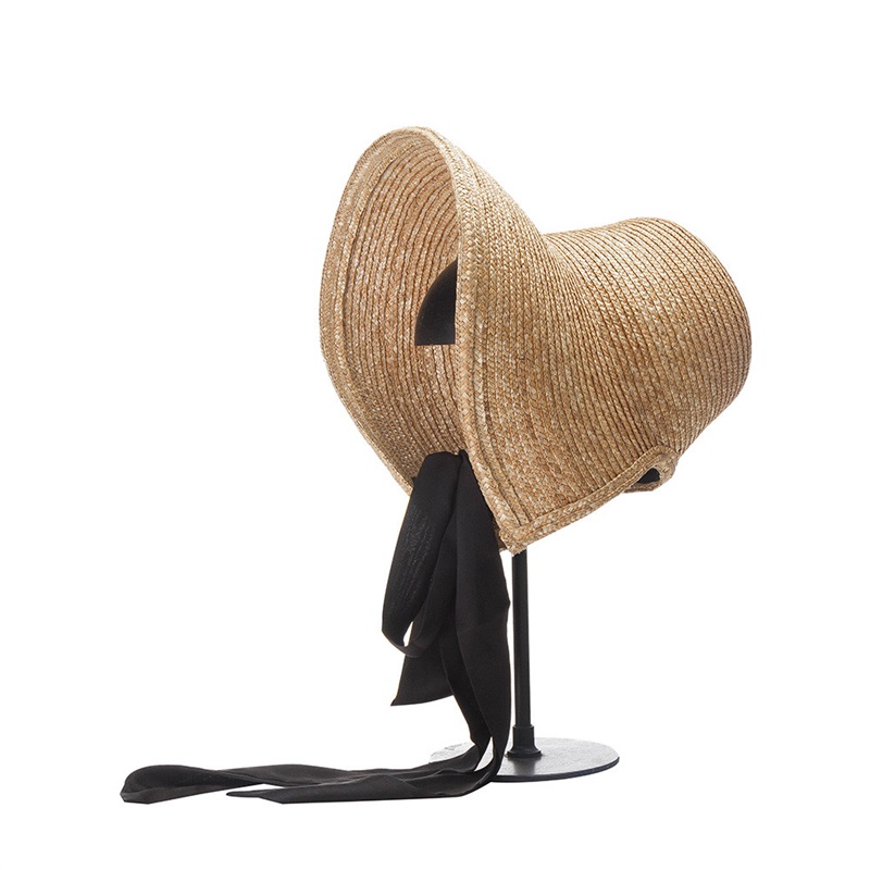 Classic Elegant Girl Straw Hat