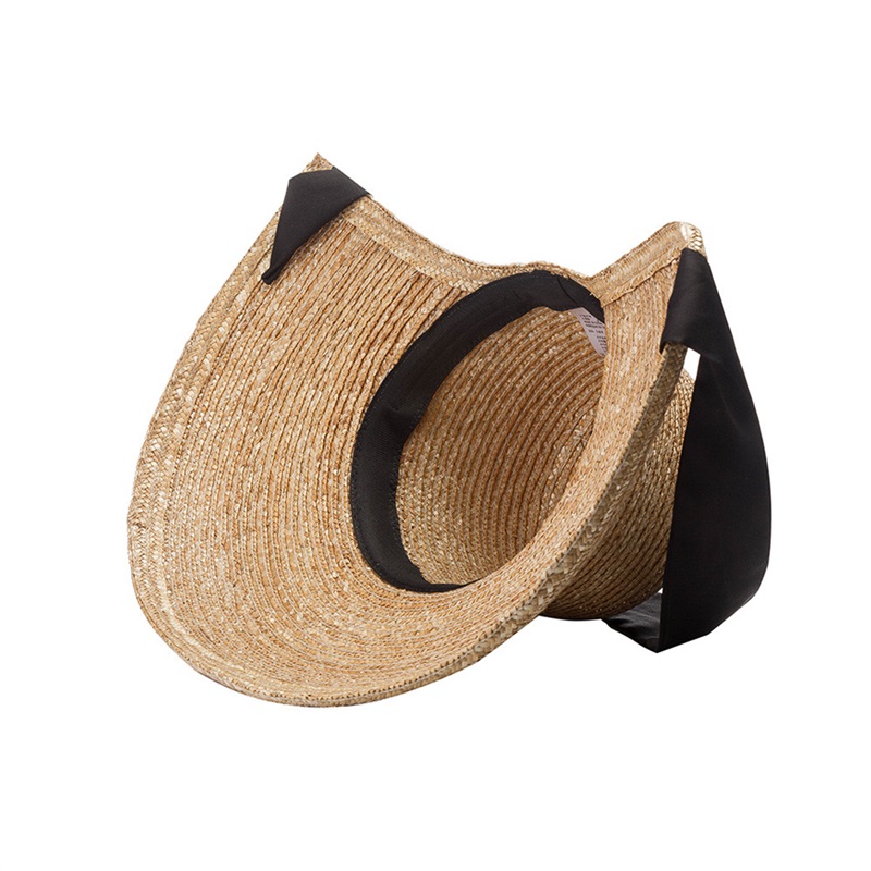 Classic Elegant Girl Straw Hat