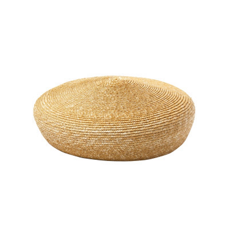 Fine Straw Hand-woven Beret