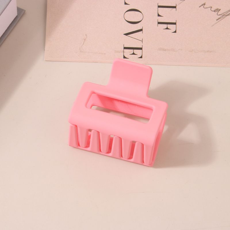 Middle Size Rectangular Plastic Claw Clip