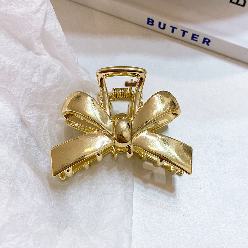 Metal Bow Hair Clip