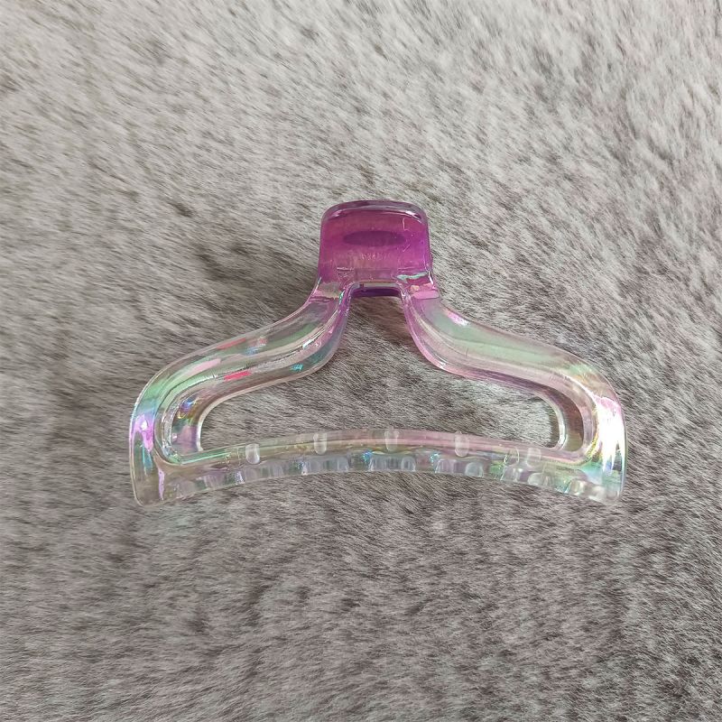 Shiny/Half Transparent Plastic Claw Clip