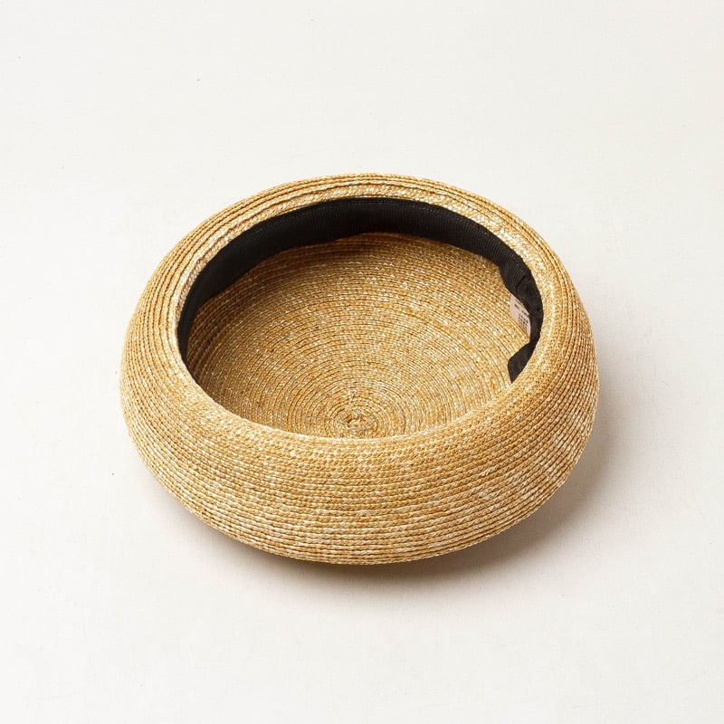 Fine Straw Hand-woven Beret