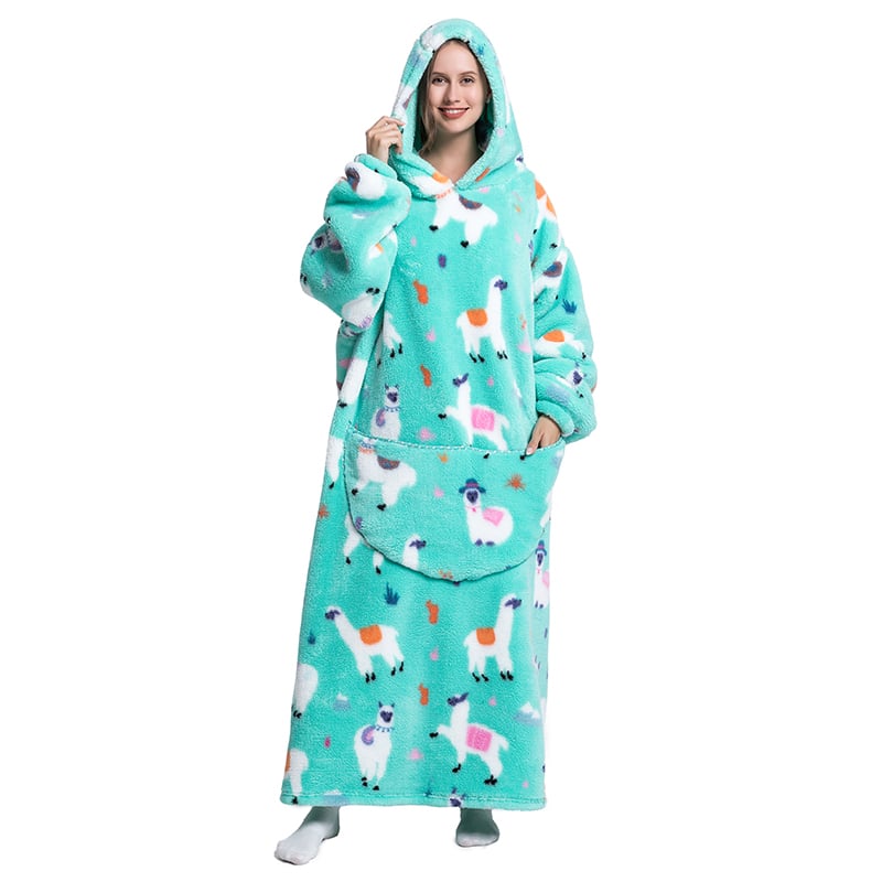 Oversized Hoodie Wearable Blanket