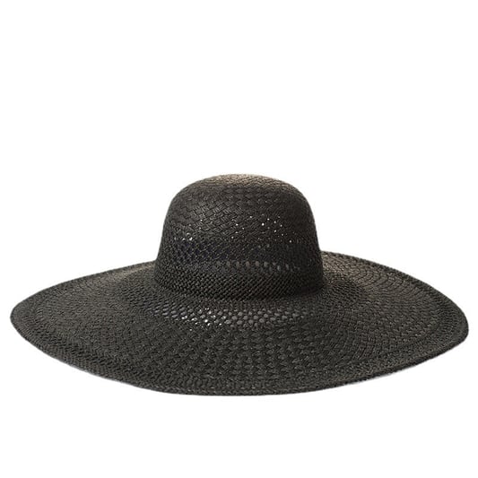 Black Large Hollow Dome Hat