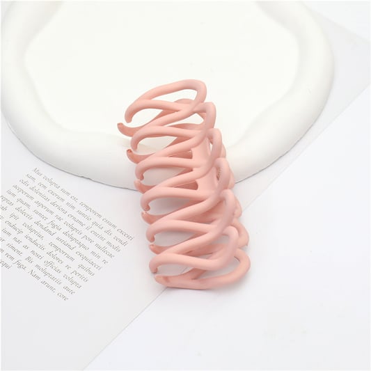 Matte Plastic Women Hair Clip