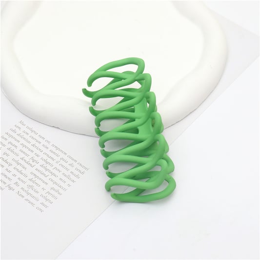 Matte Plastic Women Hair Clip