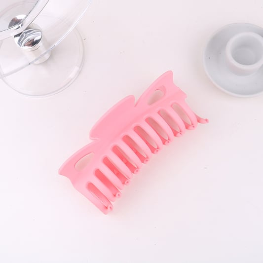 Old Fashion Matte Plastic Big Size Claw Clip