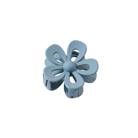 Flower Shaped Matt Plastic Hair Clip