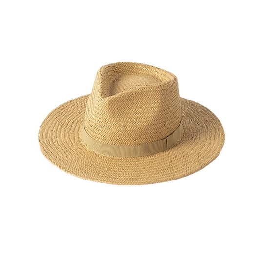 Lightweight Ribbon Straw Hat